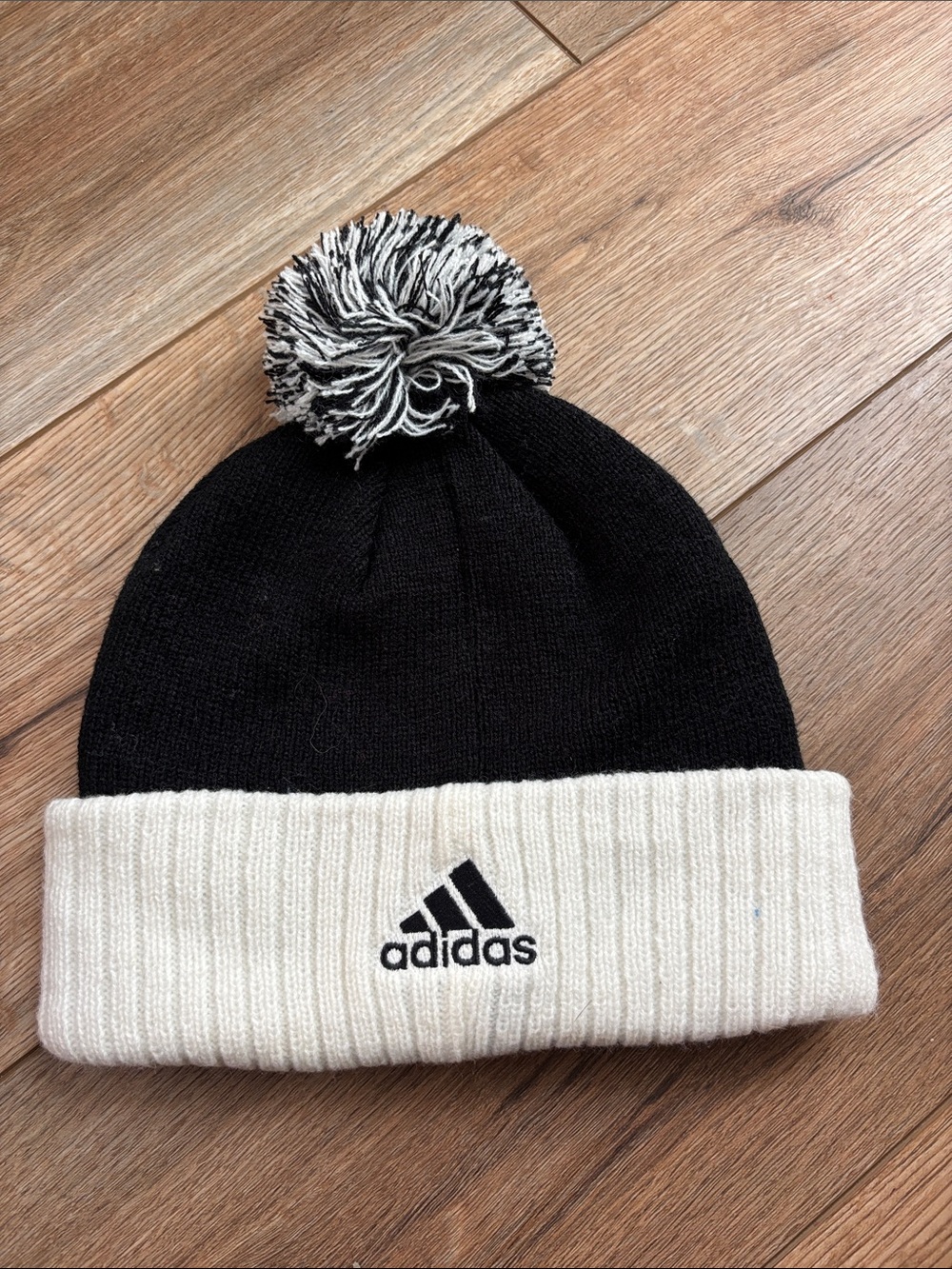 Adidas beanie with pompon